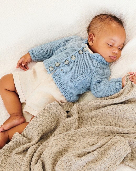 Baby Cozy Organic Cotton Cashmere - 013 bleu pigeon 50 GR 145 M Rico Design
