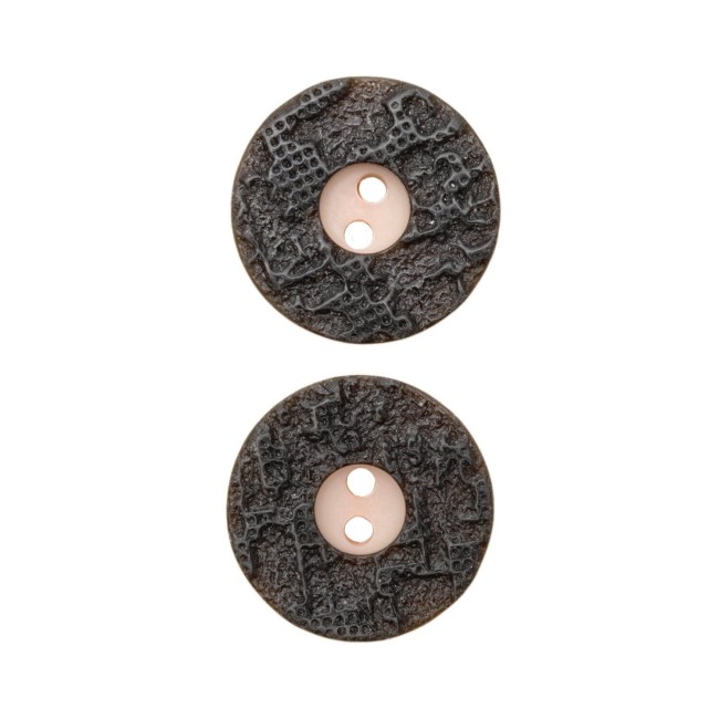 Bouton folklorique Optique cerf - Grand 2,2 cm - Set de 2 boutons Rico Design Bouton folklorique Optique cerf - Grand 2,2 cm - Set de 2 boutons Rico Design