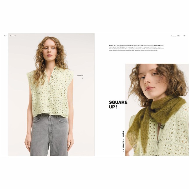 Made by Me n° 22 Printemps-Eté ; 29 modèles au tricot et crochet pour femme Made by Me n° 22 Printemps-Eté ; 29 modèles au tricot et crochet pour femme | Little Tricot