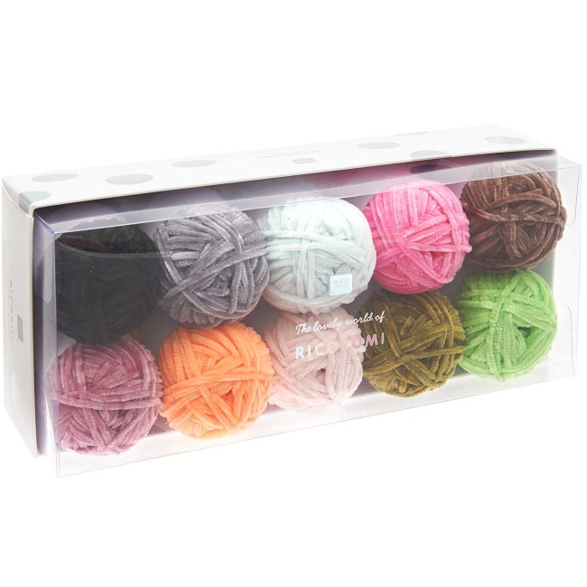 Rico Design Kit Ricorumi Nilli Nilli - 10 couleurs FASHION