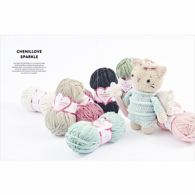 Chenillove Sparkle Christmas ;  Crochetez des figurines de Noël festives