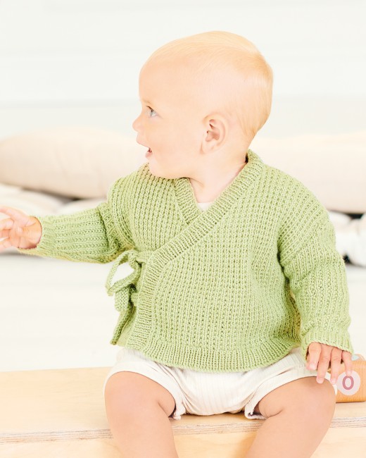 Baby Cozy Organic Cotton Cashmere - 011 Sauge 50 GR 145 M Rico Design