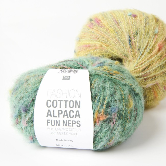 Fashion Cotton Alpaca Fun Neps - 003 Baie 50 GR 215 M Rico Design