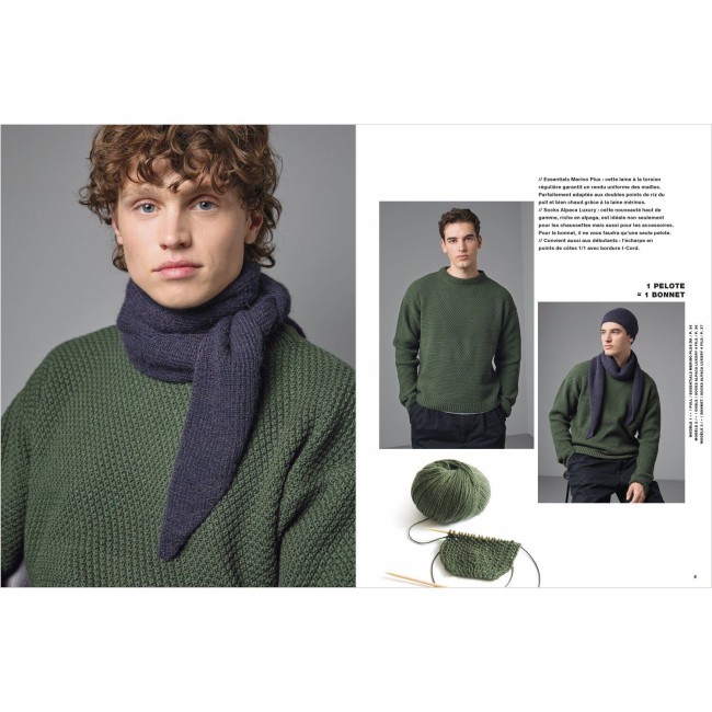 MADE BY MEN N° 3 ; 23 modèles élégants au tricot pour homme MADE BY MEN N° 3 ; 23 modèles élégants au tricot pour homme