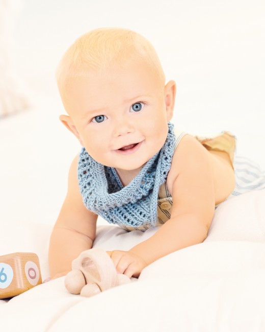Baby Cozy Organic Cotton Cashmere - 013 bleu pigeon 50 GR 145 M Rico Design