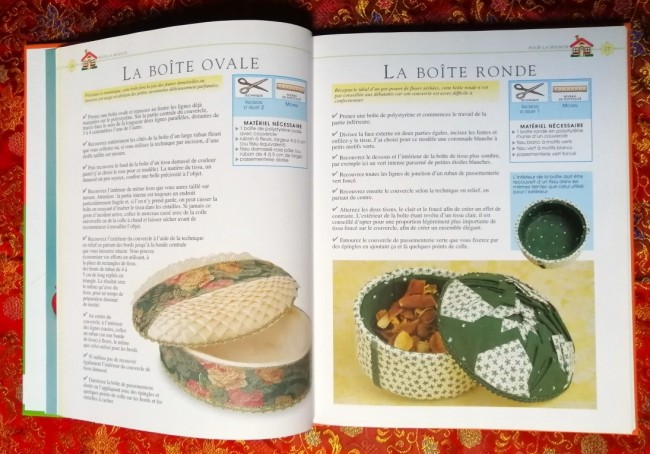 Livre Modèles de patchwork sans aiguille de A. Prandoni