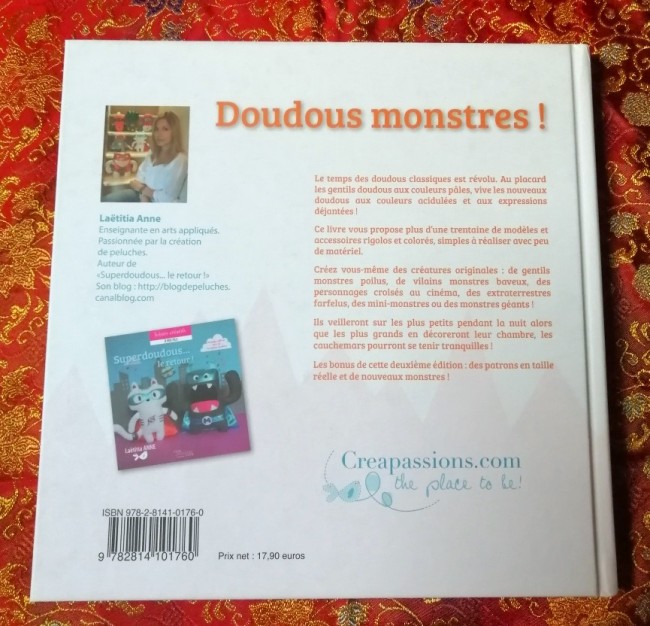 Livre Doudous monstres ! de Laëtitia Anne