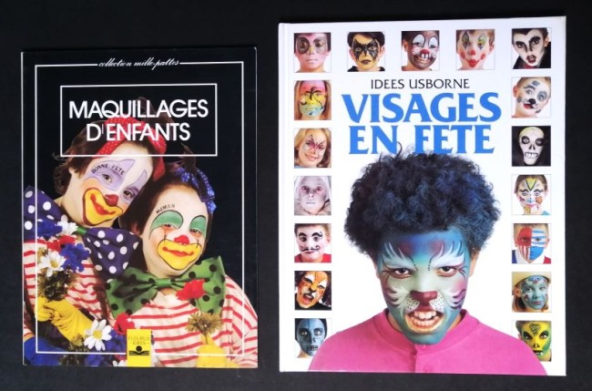 Livres Maquillages d'enfants et Visages de fêtes