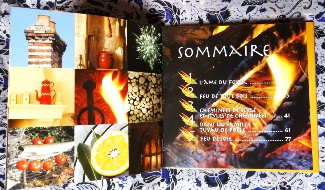 Livre Au coin du feu Grandes joies et petits bonheurs de Marine Guillier