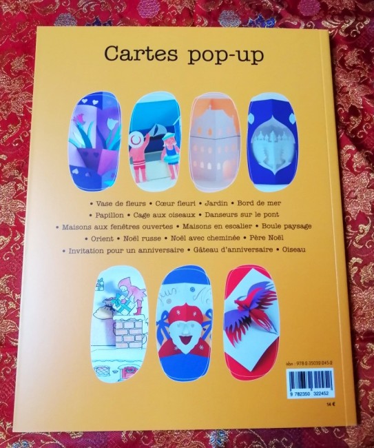 Livre Cartes Pop-up de Muriel Revenu
