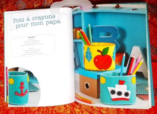 Livre Petite couture en feutrine pour enfants de Nadia Michot