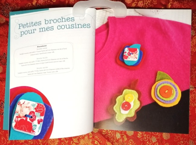 Livre Petite couture en feutrine pour enfants de Nadia Michot
