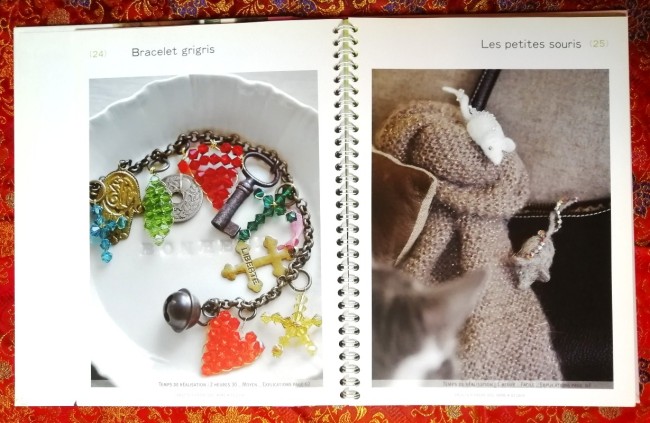 Livre Bijoux en Cristal, ruban, laine, Objets à faire soi-même