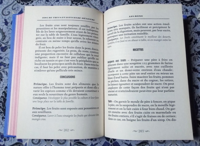 Livre 350 gr de trucs et astuces de ménagère de Sophie Boucher