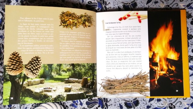 Livre Au coin du feu Grandes joies et petits bonheurs de Marine Guillier