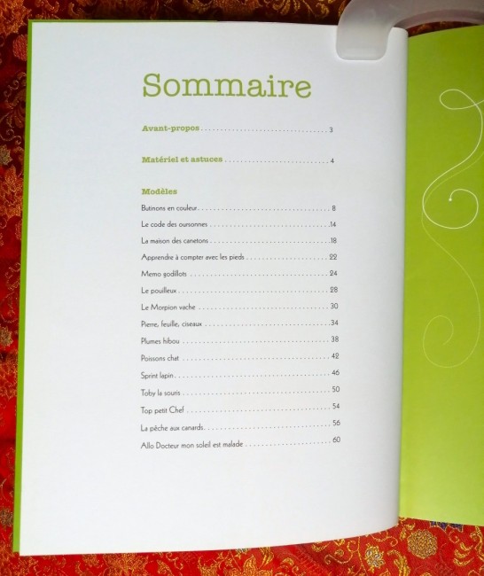 Livre Fabriquez vos jeux en feutrine de Nadia Michot