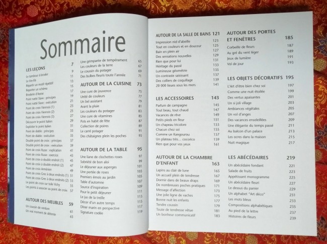 Livre Point de croix des éditions Atlas Pratique