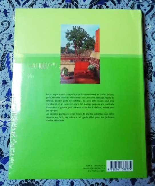 Livre Micro-jardins Patios, cours, terrasses, balcons