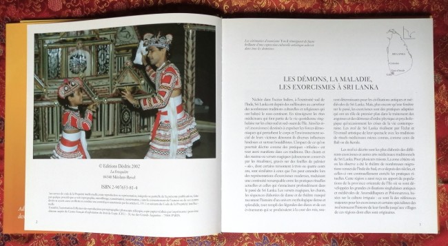 Livre Tovil Exorcismes thérapeutiques bouddhistes de Bruce Kapferer et Georges Papigny