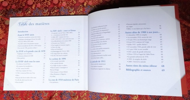 Livre Les grandes catastrophes à Paris de Cécile Renaudin