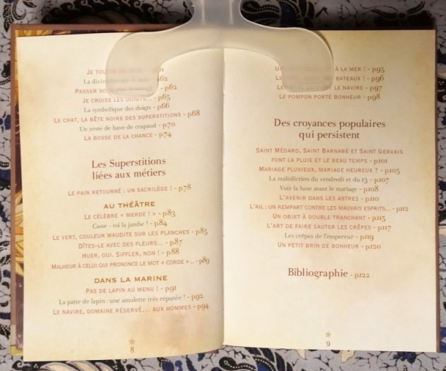 Livre Petit manuel des croyances et superstitions ou l'influence de l'inexplicable