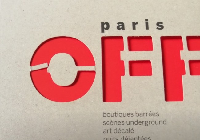 Livre Paris Off  guide de l'autre Paris d'Eric Veymont