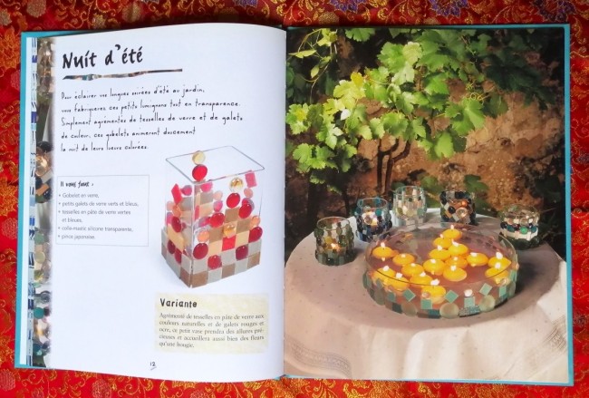 Livre Mosaïque Collection Créa déco éditions Fleurus
