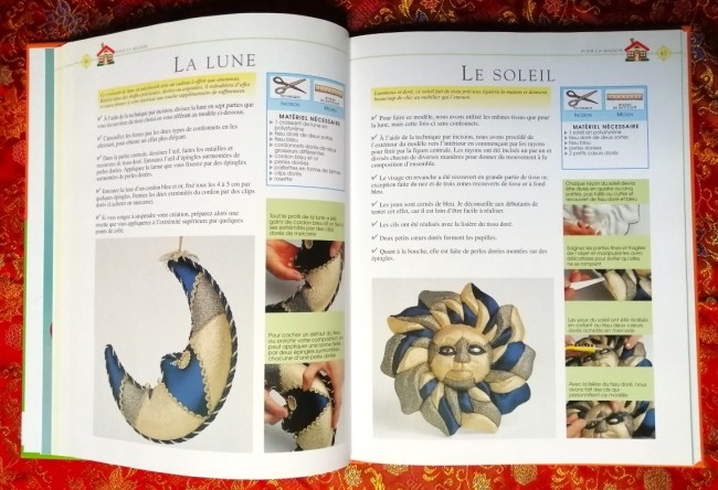 Livre Modèles de patchwork sans aiguille de A. Prandoni