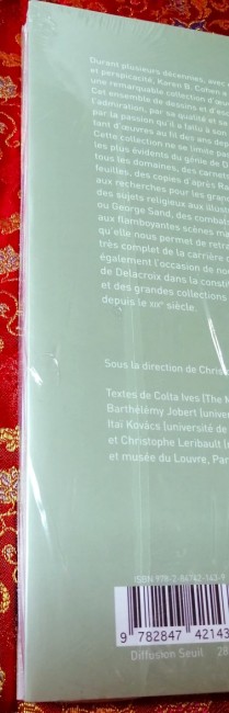Livre Une passion pour Delacroix La collection Karen B. Cohen