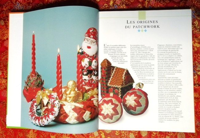 Livre Modèles de patchwork sans aiguille de A. Prandoni