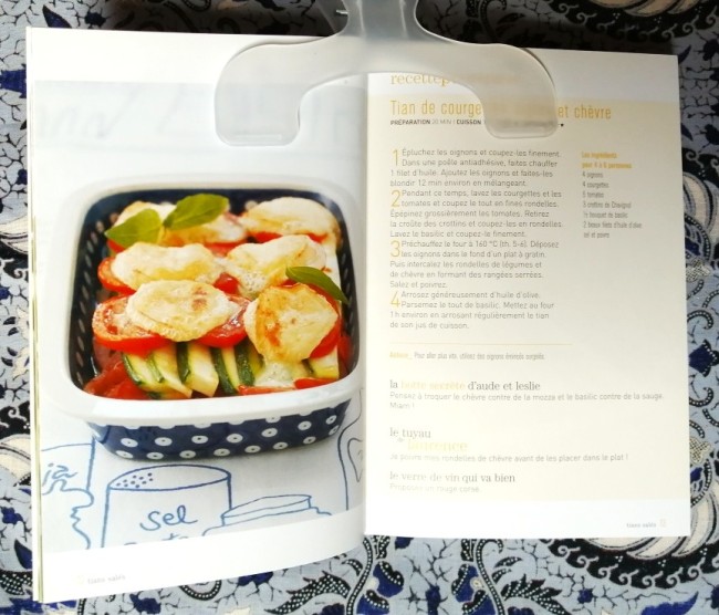 Livre Tians et flans collection La popote de potes