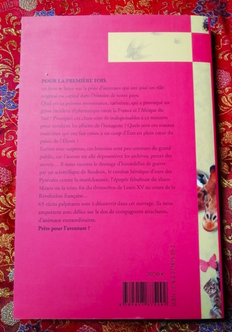 Ces+Animaux+qui+ont+marqué+la+France+9782917875292+livre_1 Livre Ces Animaux qui ont marqué la France de Pascal Assemat