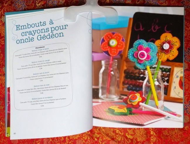 Livre Petite couture en feutrine pour enfants de Nadia Michot