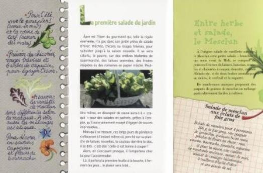 Livre Au potager Grandes joies et petits bonheurs de Marine Guillier