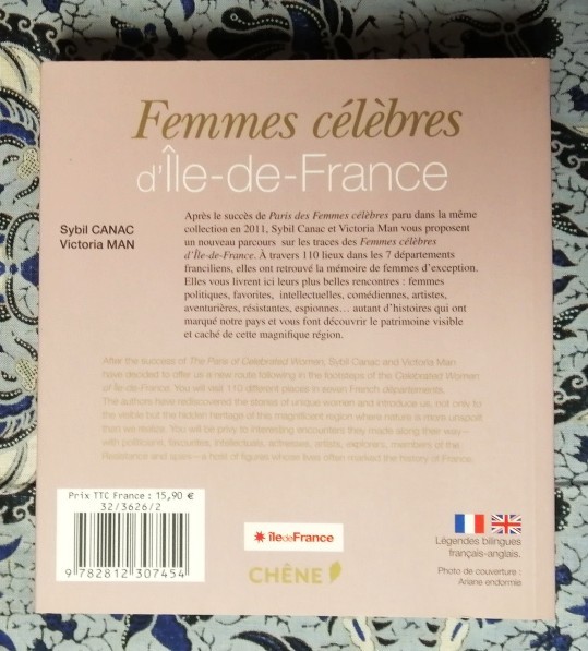 Femmes+célèbres+Ile+de+France+du+chene+9782812307454+livre_1 Livre Femmes célèbres d'Ile de France de Sybil Canac