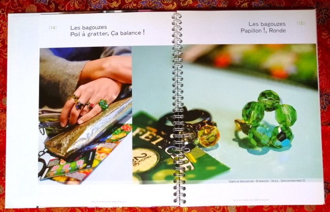 Livre Bijoux en Cristal, ruban, laine, Objets à faire soi-même