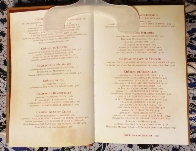 Livre Petits secrets & grandes histoires des demeures royales de Delphine Dupuis