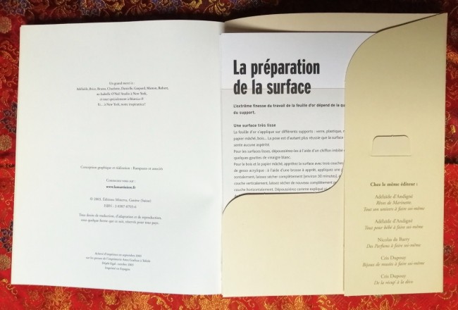 Livre La feuille d'or Trésors à faire soi-même de Véronique Agon