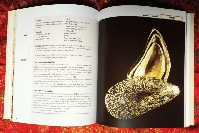 Livre La feuille d'or Trésors à faire soi-même de Véronique Agon
