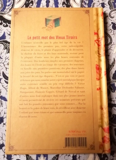 Livre Petit recueil de poèmes sur l'enfance de divers auteurs