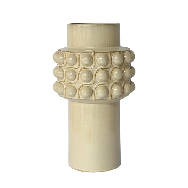 Vase Jacques L beige