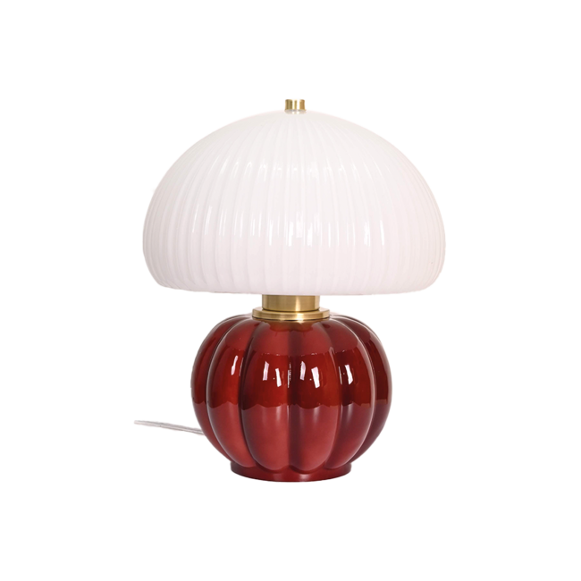 Lampe Madeleine  - Burgundy