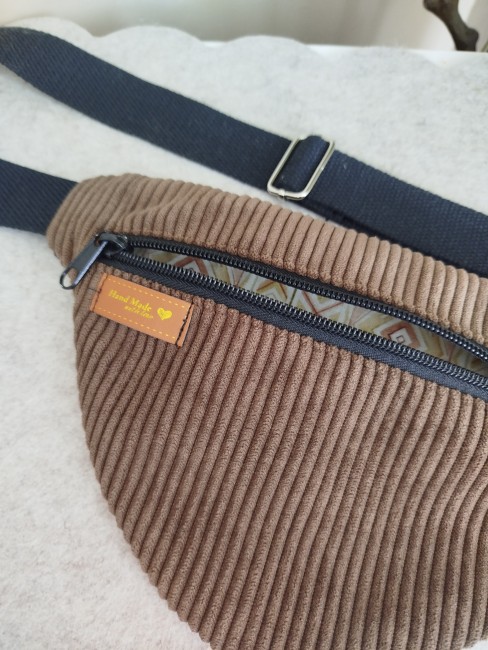 sac banane femme fait main petit créatrice