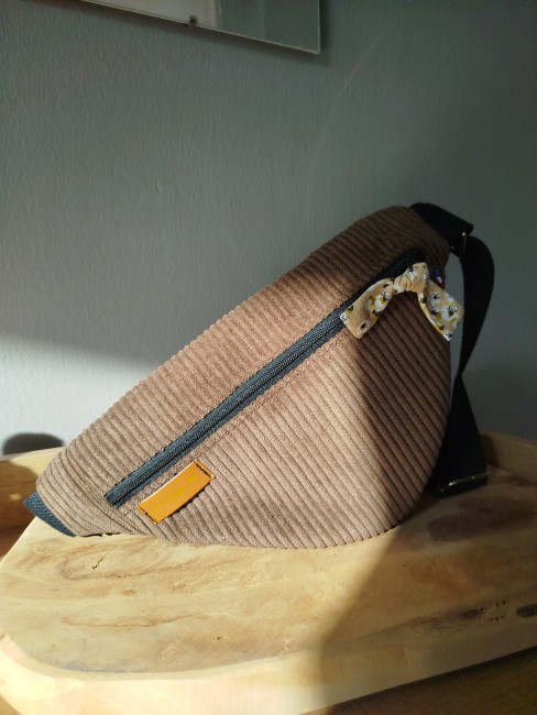 Sac banane femme handmade chic automne