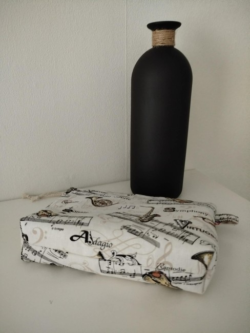 Trousse maquillage pochette rangement fait main