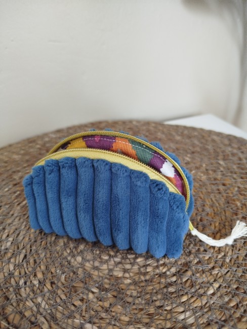 Trousse porte-monnaies pièce tendance fait main créatrice France