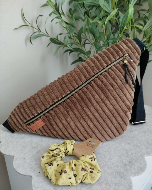 Sac banane femme chic doux