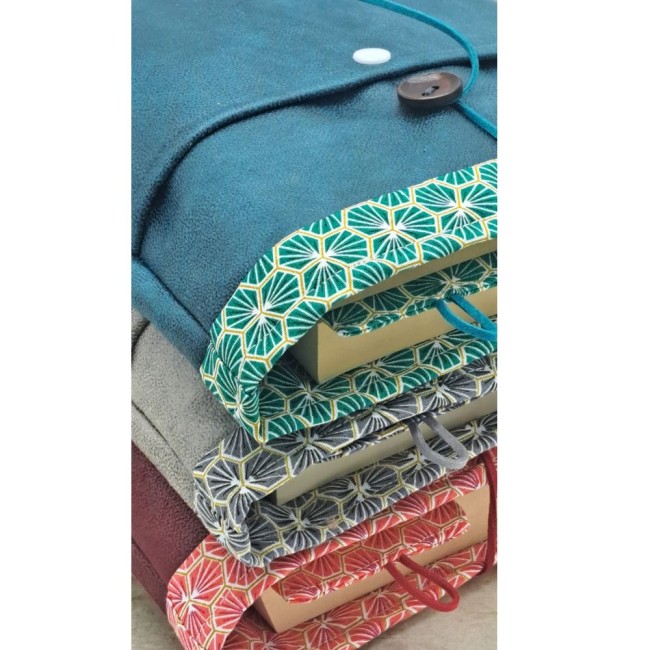 Etui à livre en tissu personnalisable