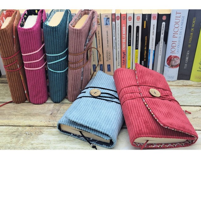 Couverture livre en velours