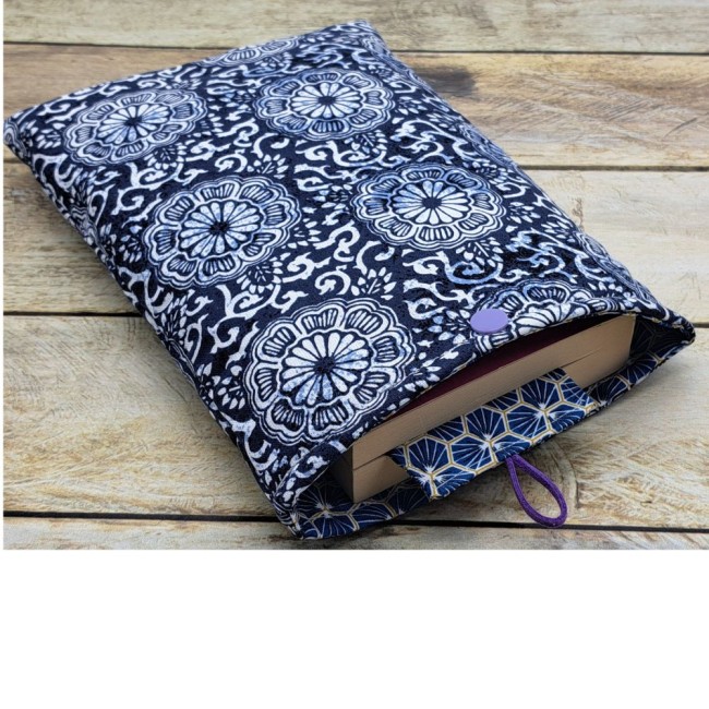 Protège livre en tissu à personnaliser